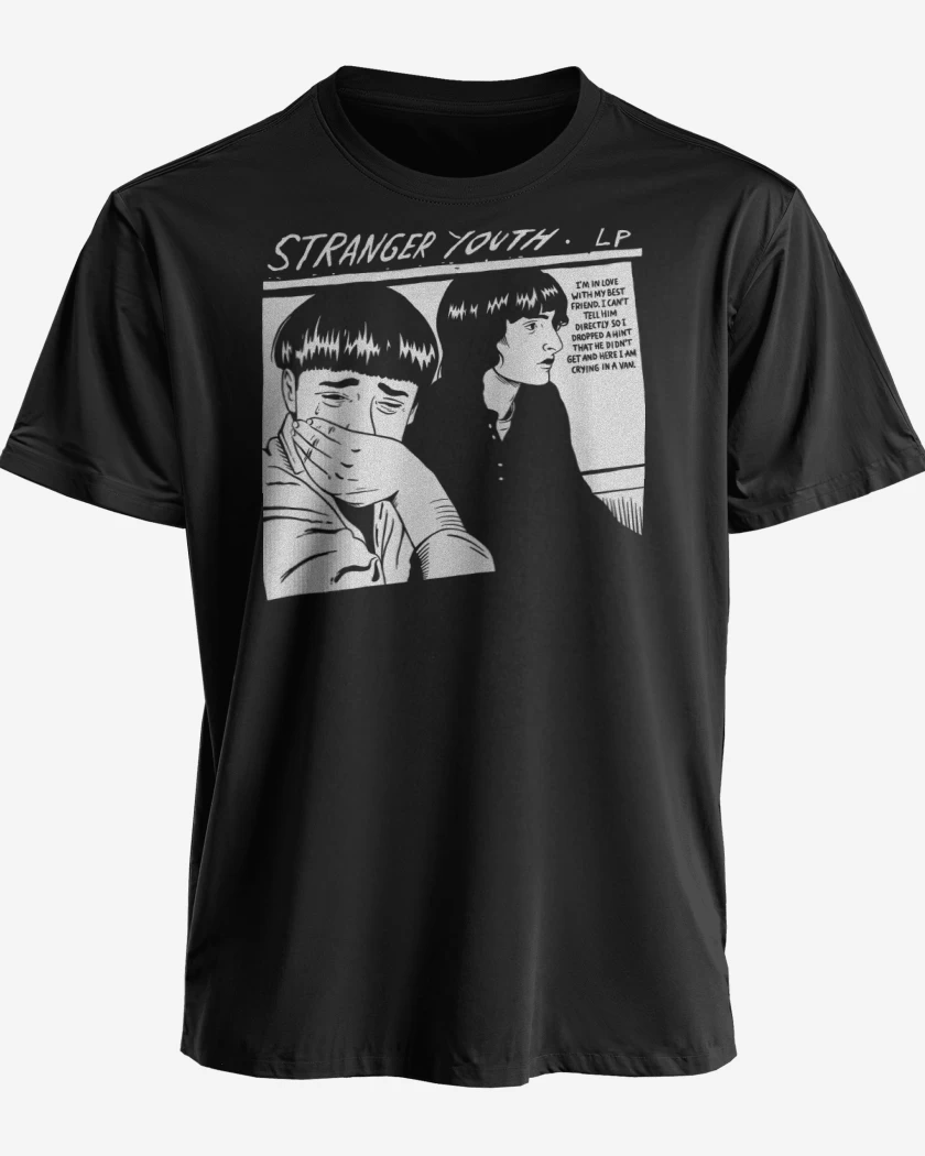 Polera premium Negro de Stranger Youth