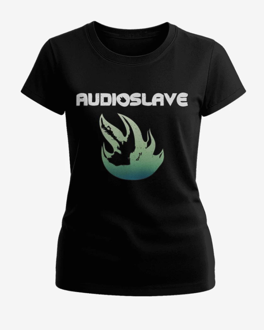 Polera de Mujer Negro de Audioslave nro 2