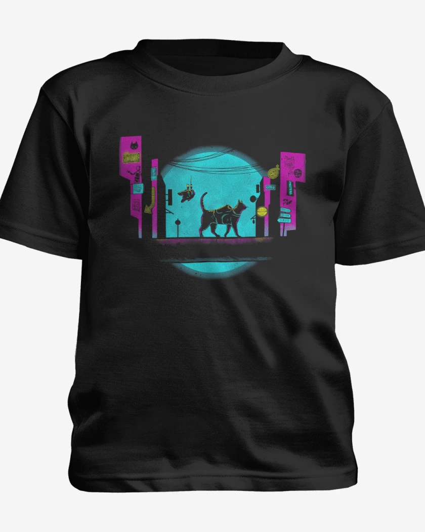 Polera de niño Cyber Cat