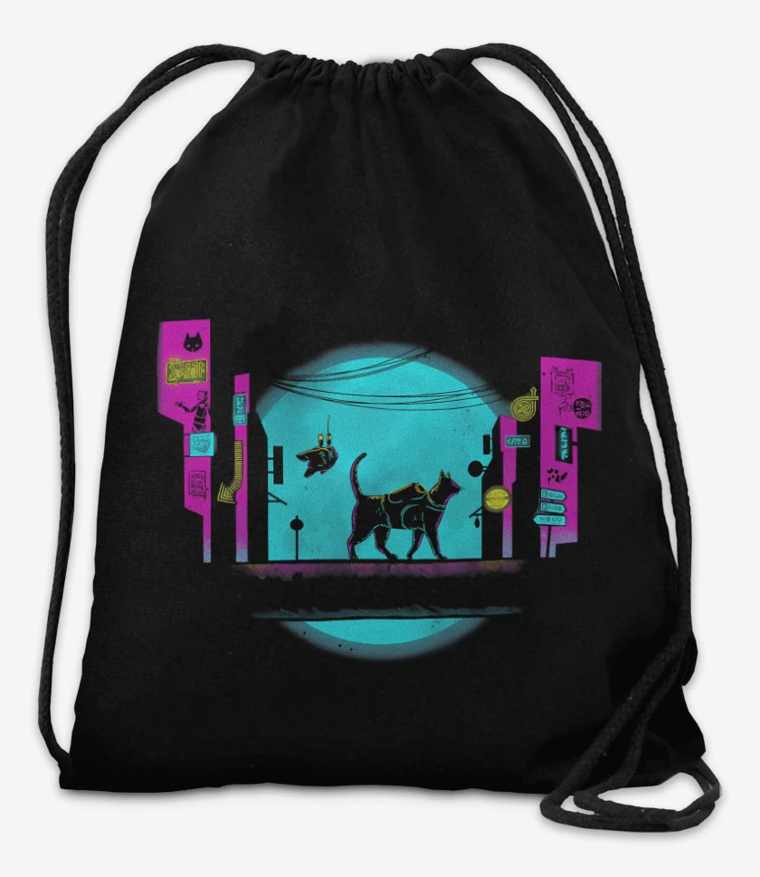 Mochila Negro de Cyber Cat