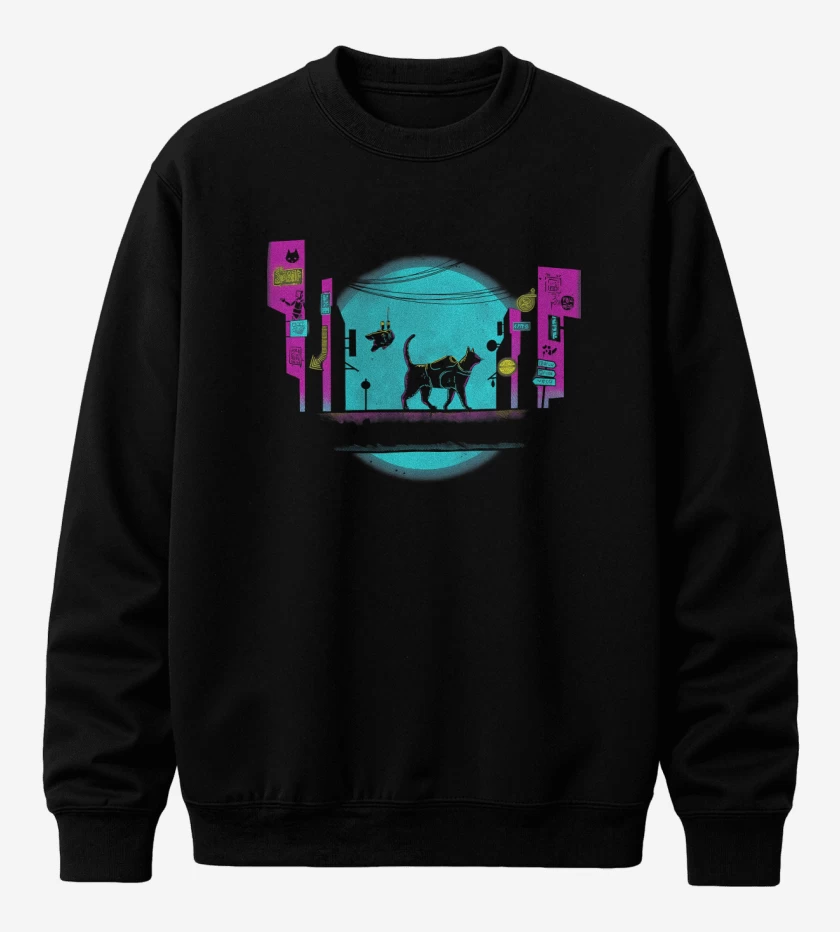 Poleron polo Cyber Cat