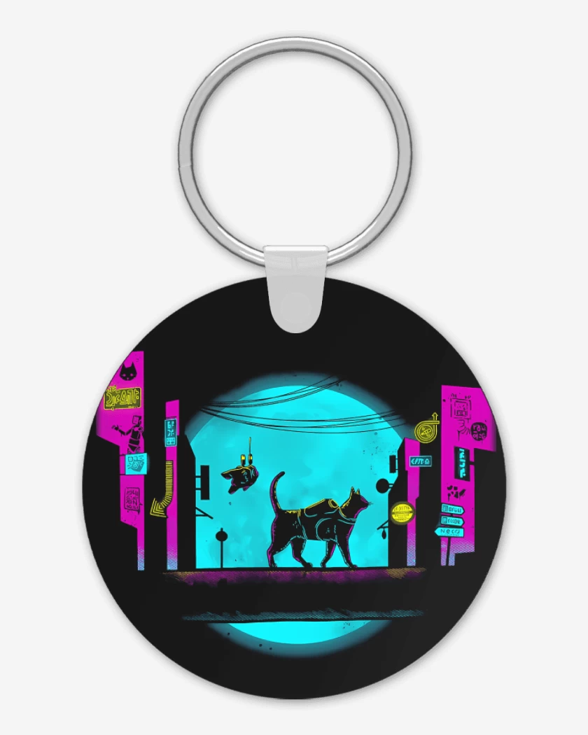 Llavero Cyber Cat