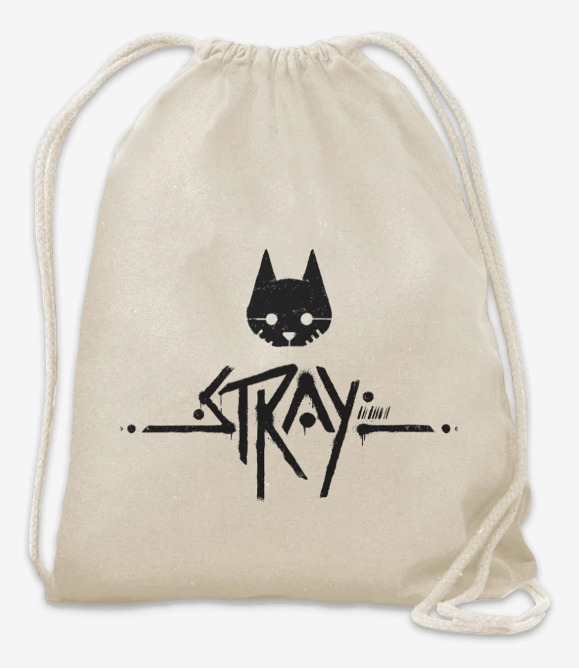 Mochila Blanco de Stray Logo B