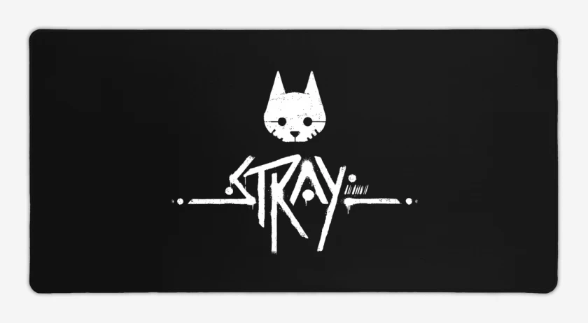 Mouse pad Gamer Stray Logo W