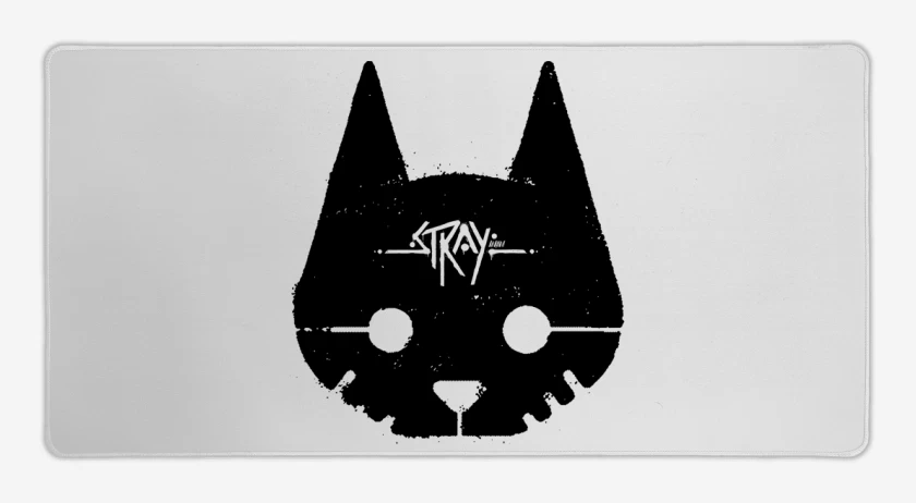 Mouse pad Gamer Blanco de Stray Cat