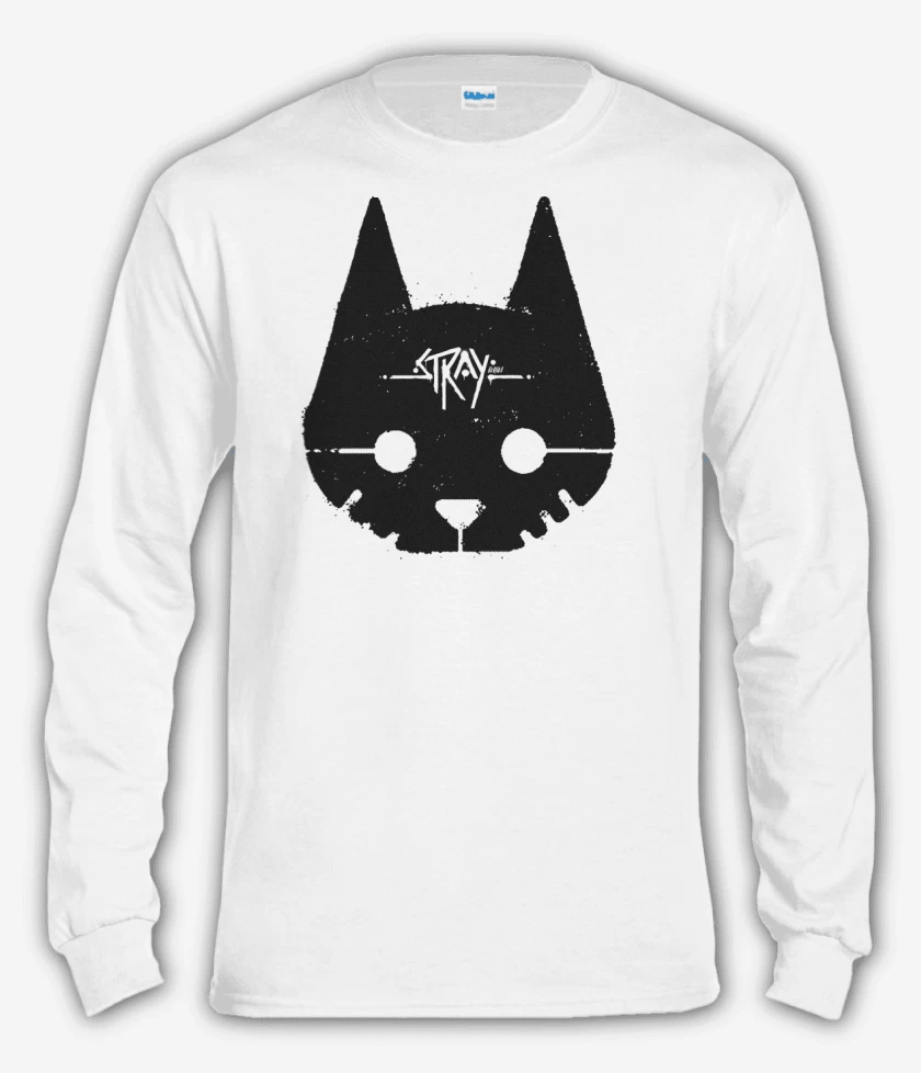 Polera manga larga Blanco de Stray Cat