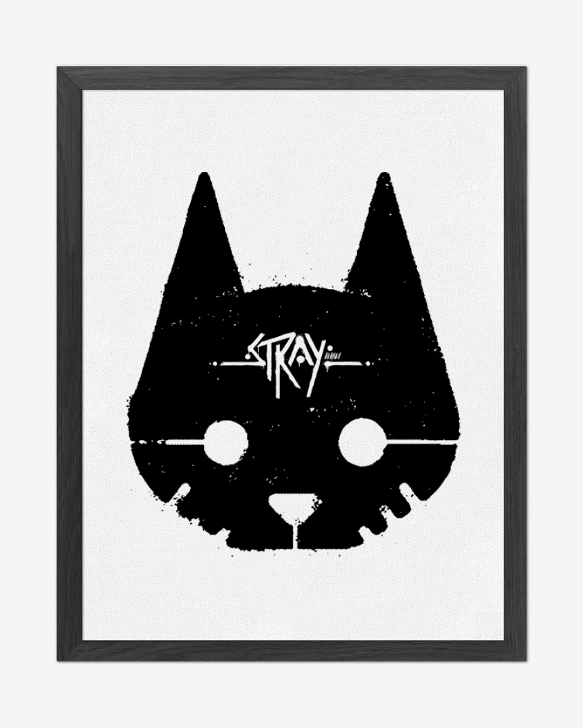 Cuadro decorativo Blanco de Stray Cat