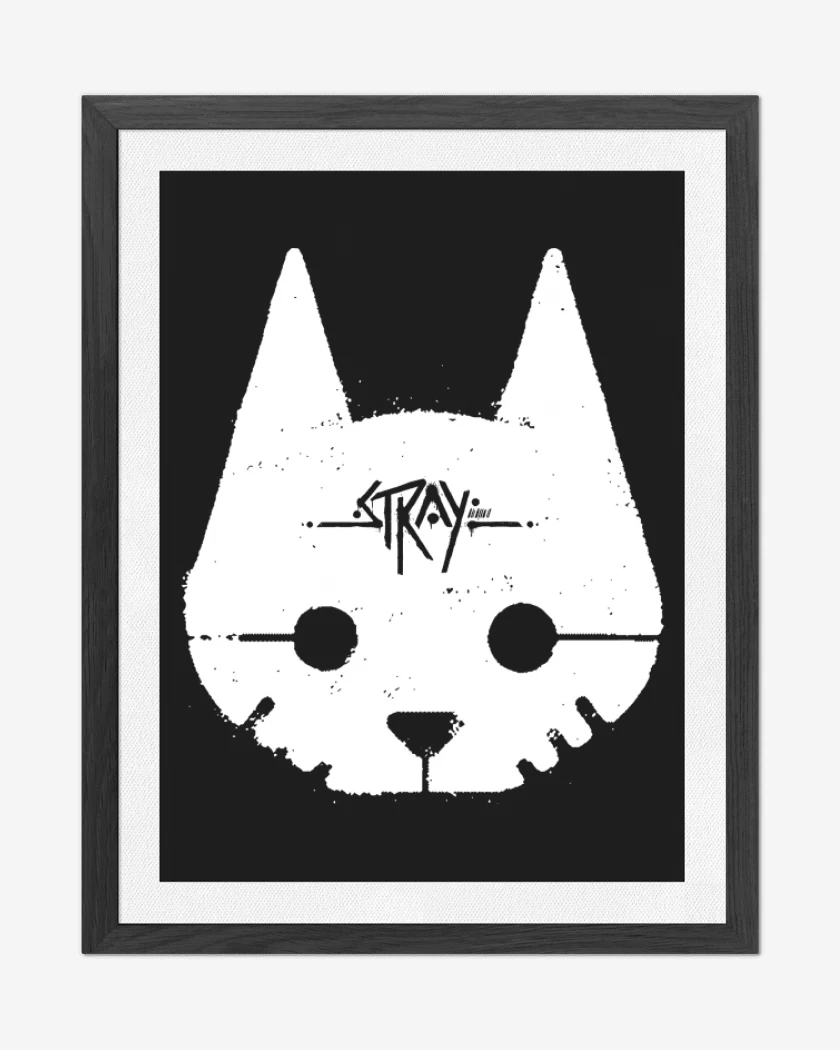 Cuadro decorativo Negro de Stray Cat W