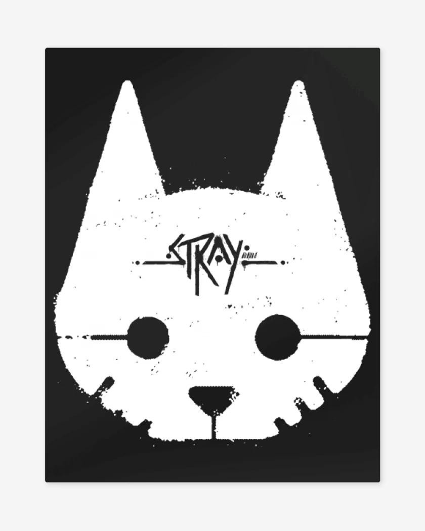 Print metalico Negro de Stray Cat W