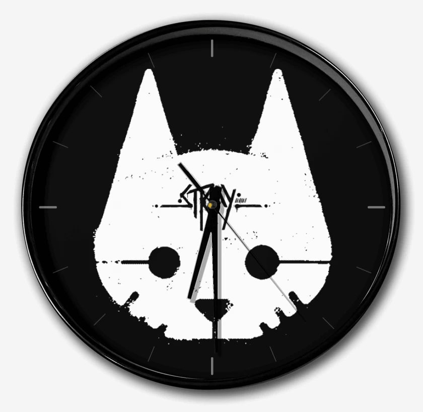 Reloj Negro de Stray Cat W