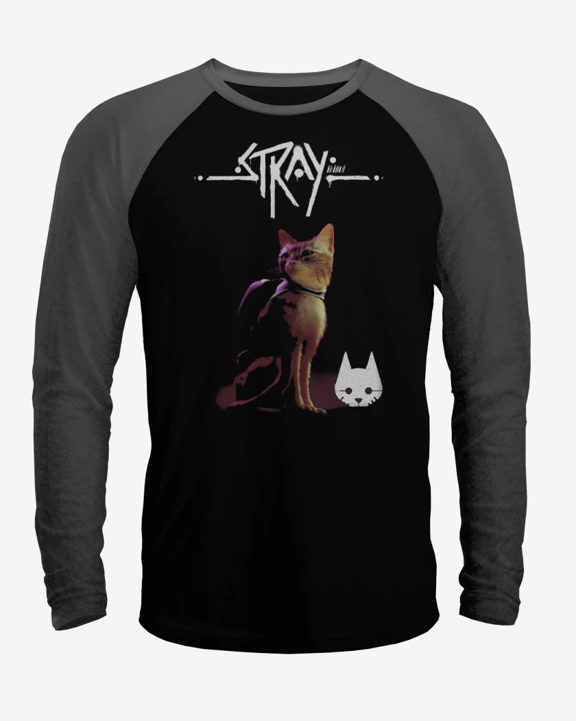 Polera Raglan Gatito Stray