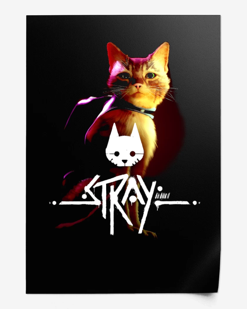 Print Negro de Stray