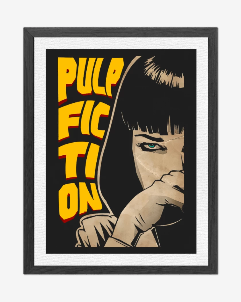 Cuadro decorativo Negro de Mia Wallace