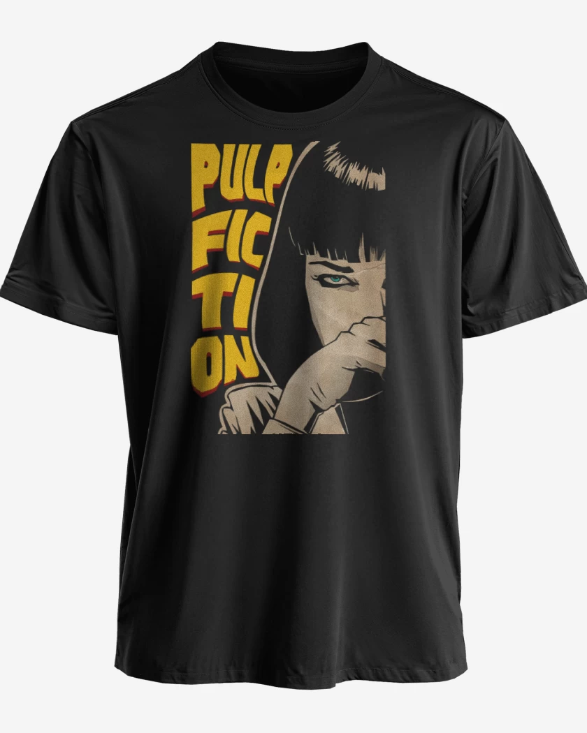 Polera premium Negro de Mia Wallace