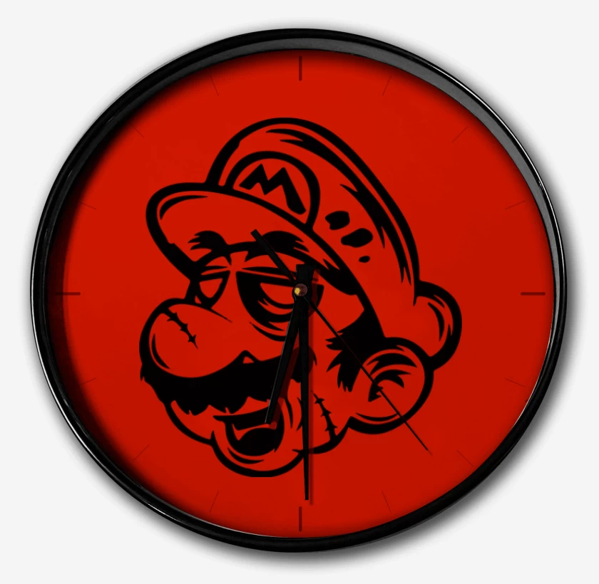 Reloj Rojo de Super biote Zombie