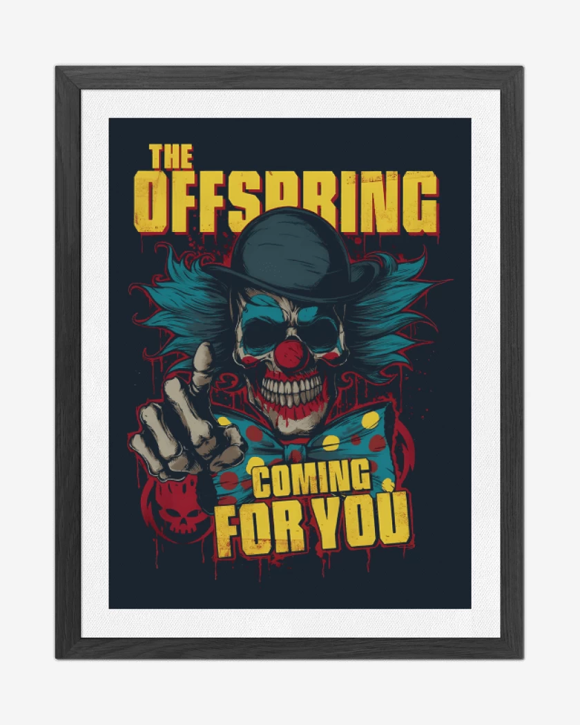 Cuadro decorativo Azul Marino de The offspring comming for you