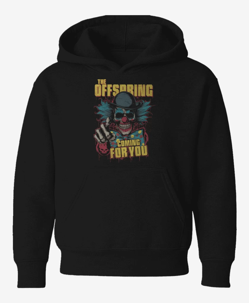 Poleron de niño Negro de The offspring comming for you