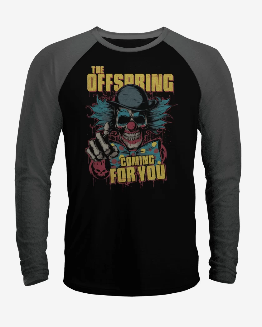 Polera Raglan The offspring comming for you