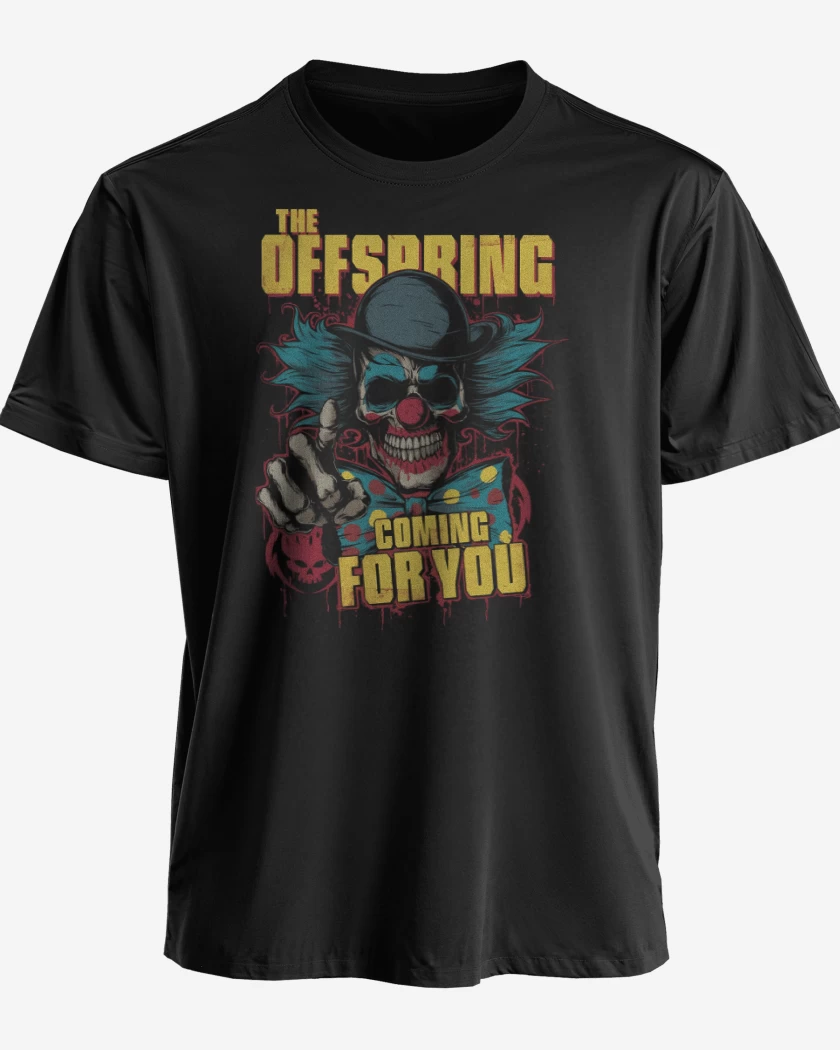 Polera premium Negro de The offspring comming for you