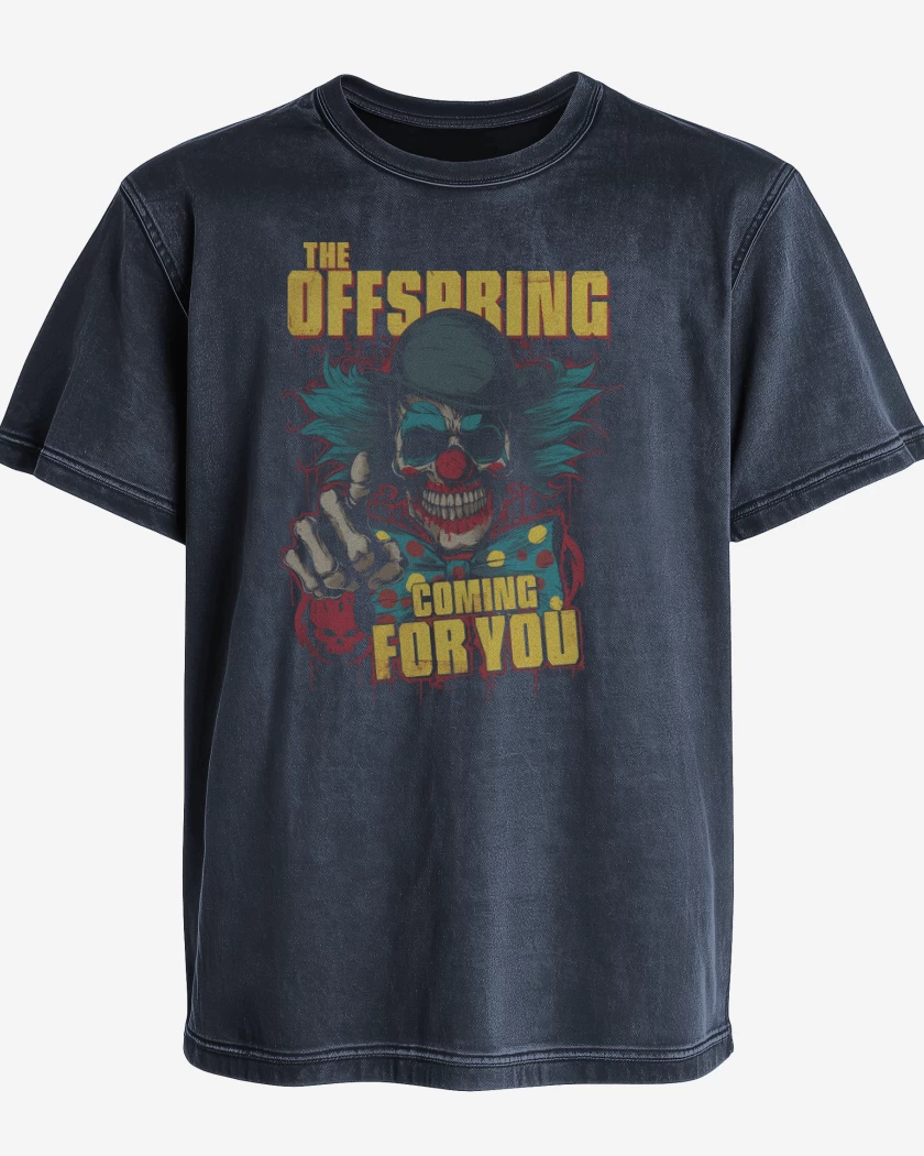 Polera desgastada The offspring comming for you