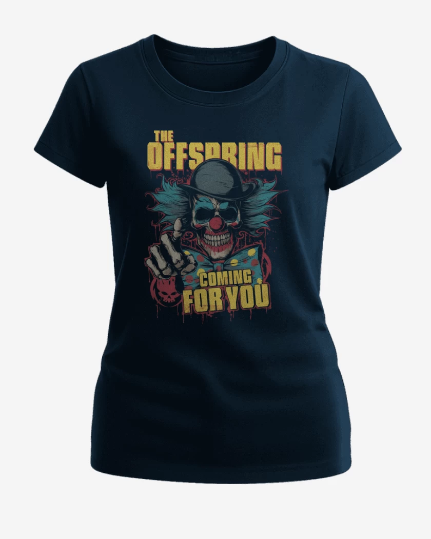 Polera de Mujer Azul Marino de The offspring comming for you