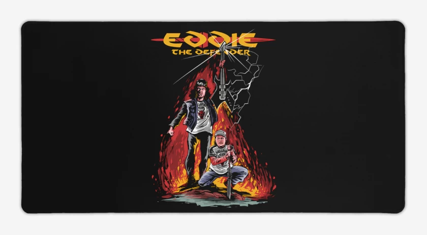 Mouse pad Gamer Eddie The Defender