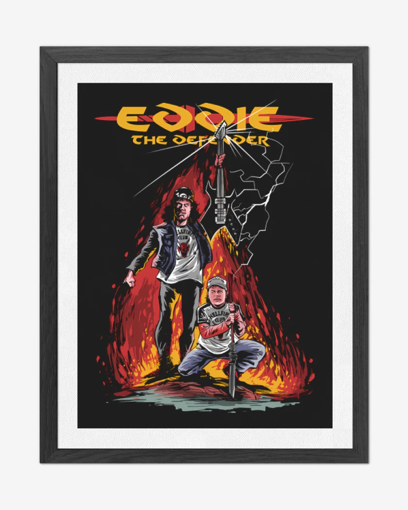 Cuadro decorativo Eddie The Defender