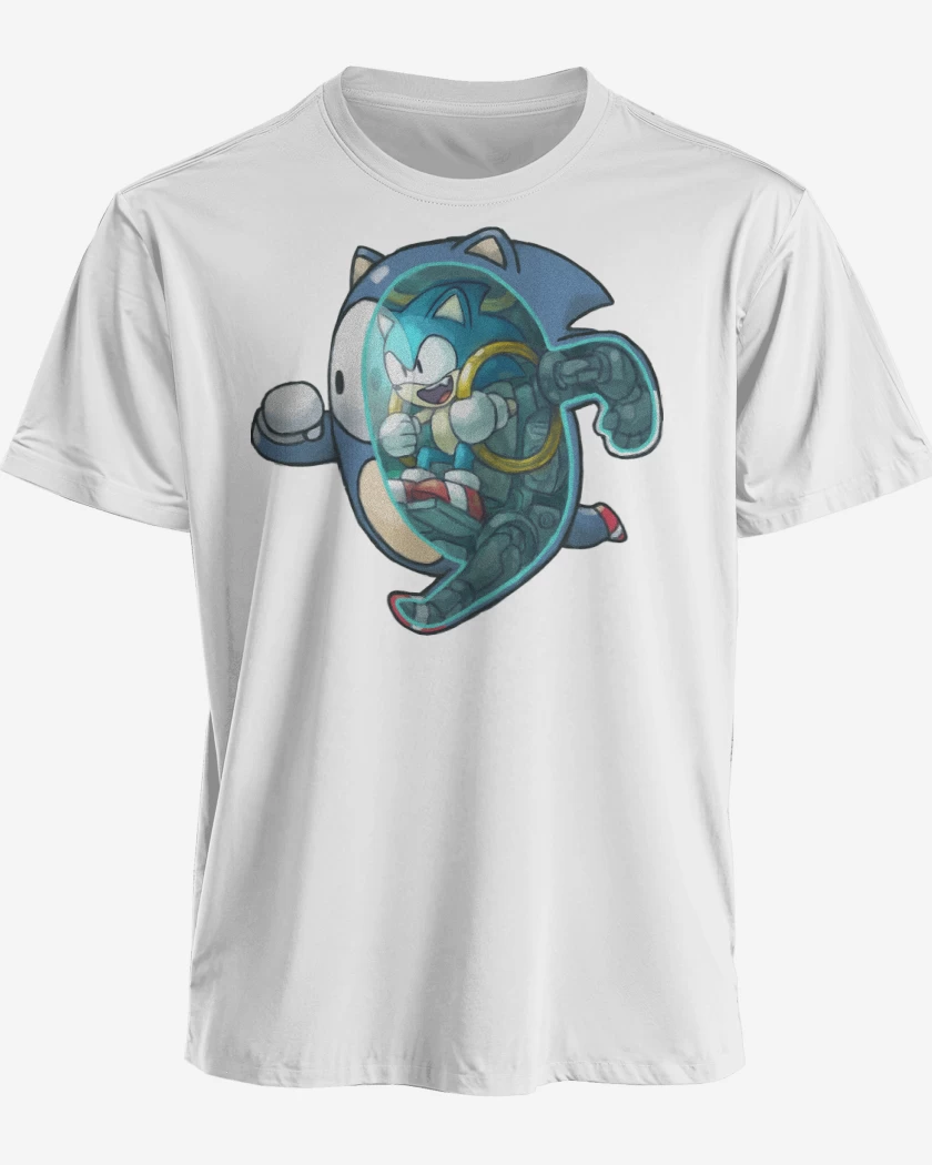 Polera premium Blanco de Fall Sonic