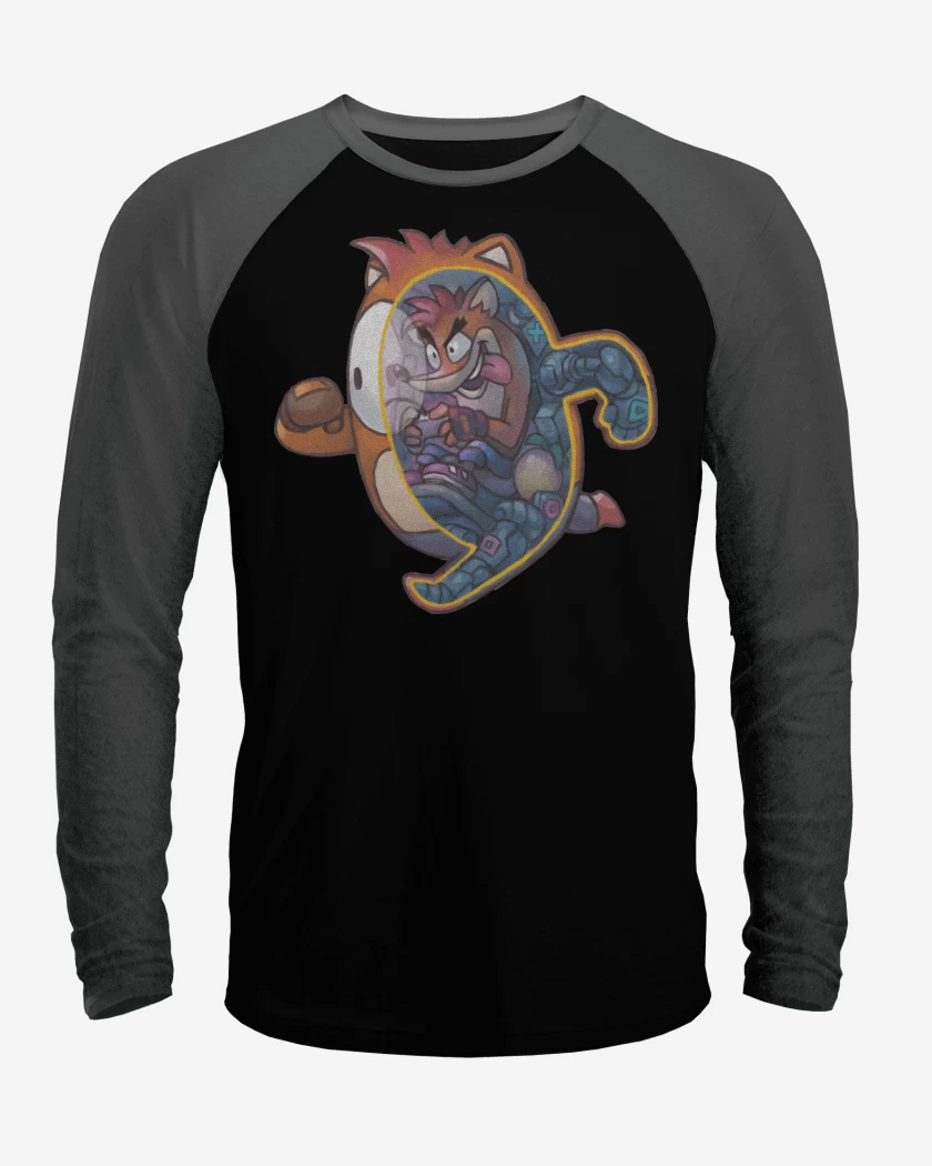 Polera Raglan Fall Crash
