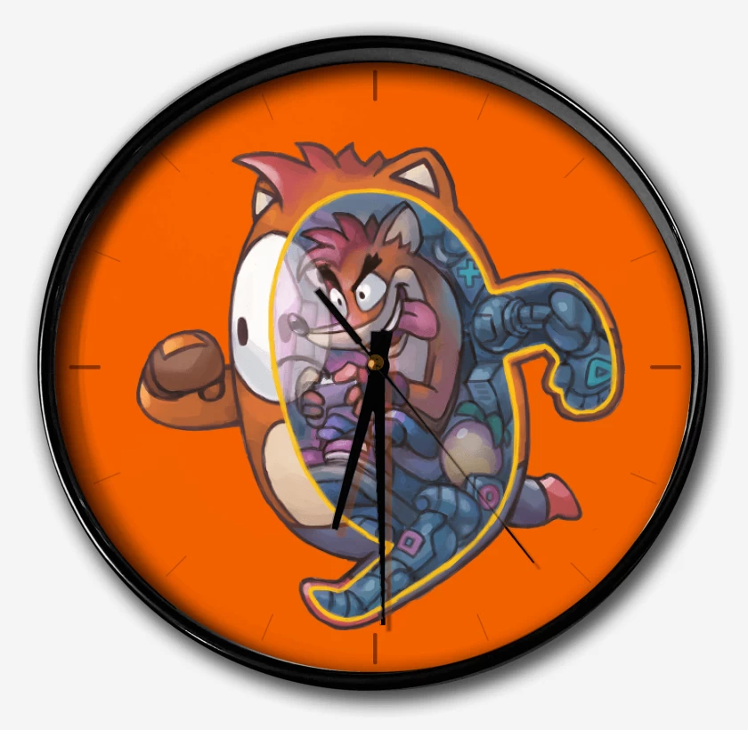 Reloj Fall Crash