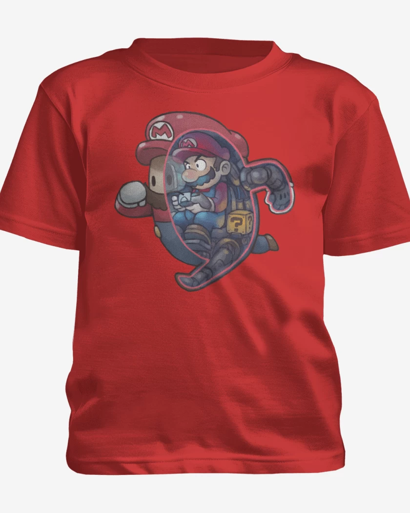 Polera de niño Rojo de Fall Bigote