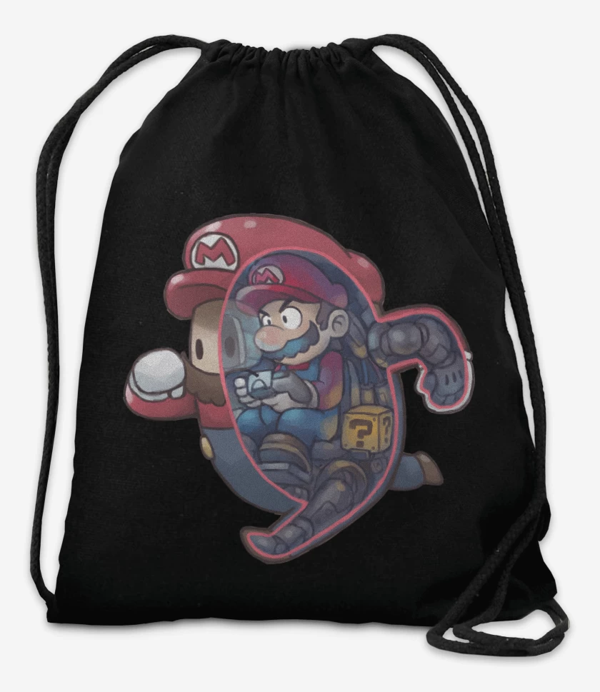 Mochila Negro de Fall Bigote