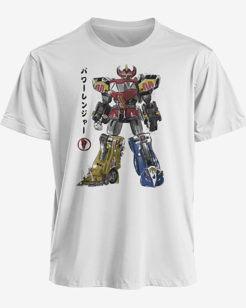 Polera Mighty Morphin Megazord