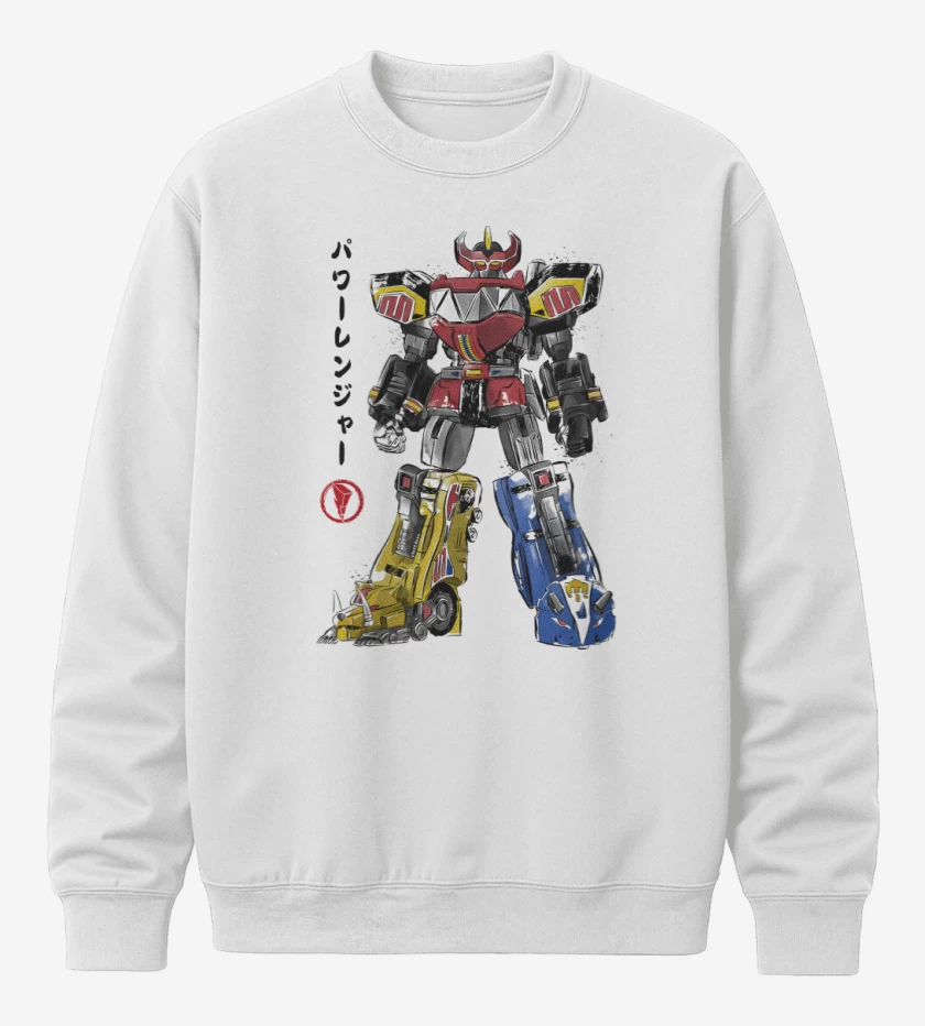 Poleron polo Mighty Morphin Megazord