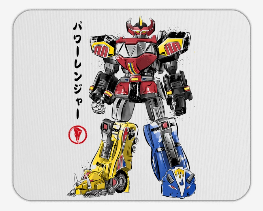 Mousepad Mighty Morphin Megazord