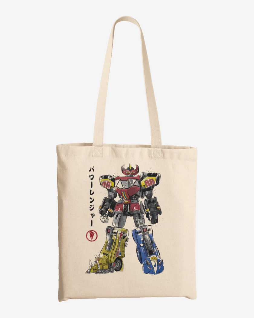 Totebag Mighty Morphin Megazord