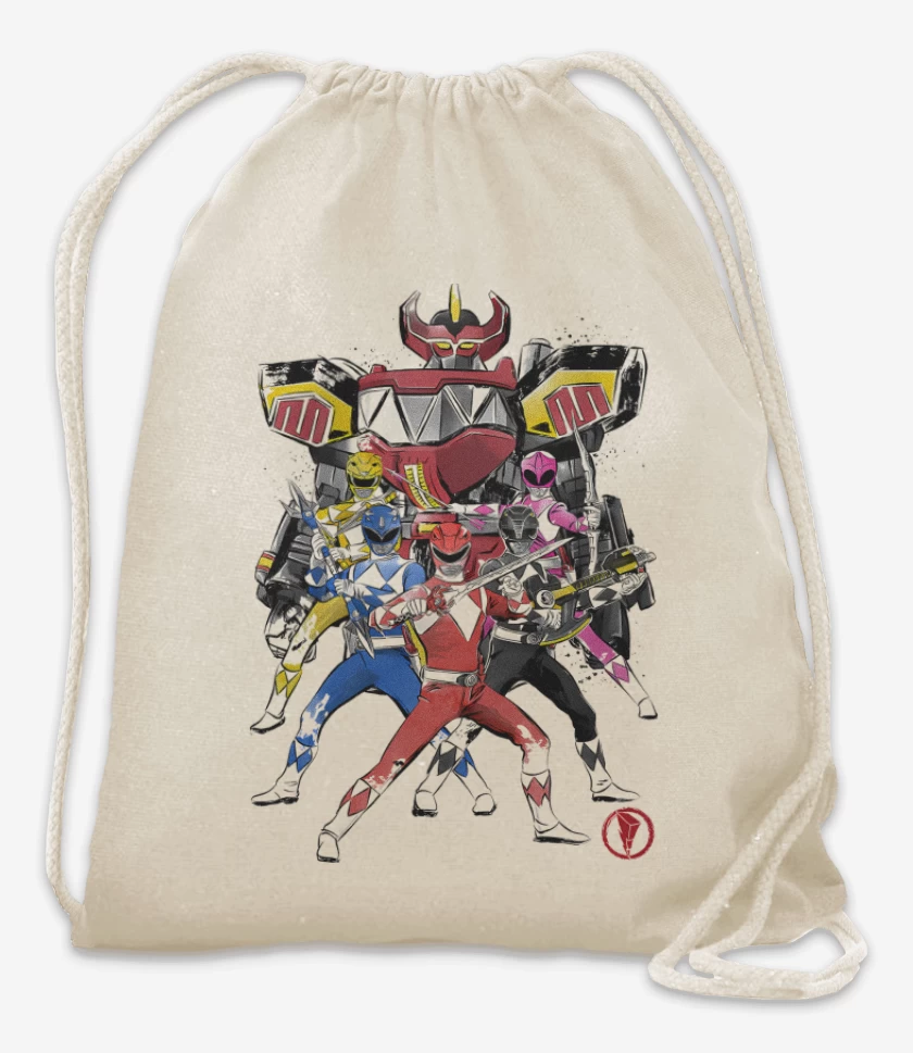 Mochila Blanco de Power Rangers 2