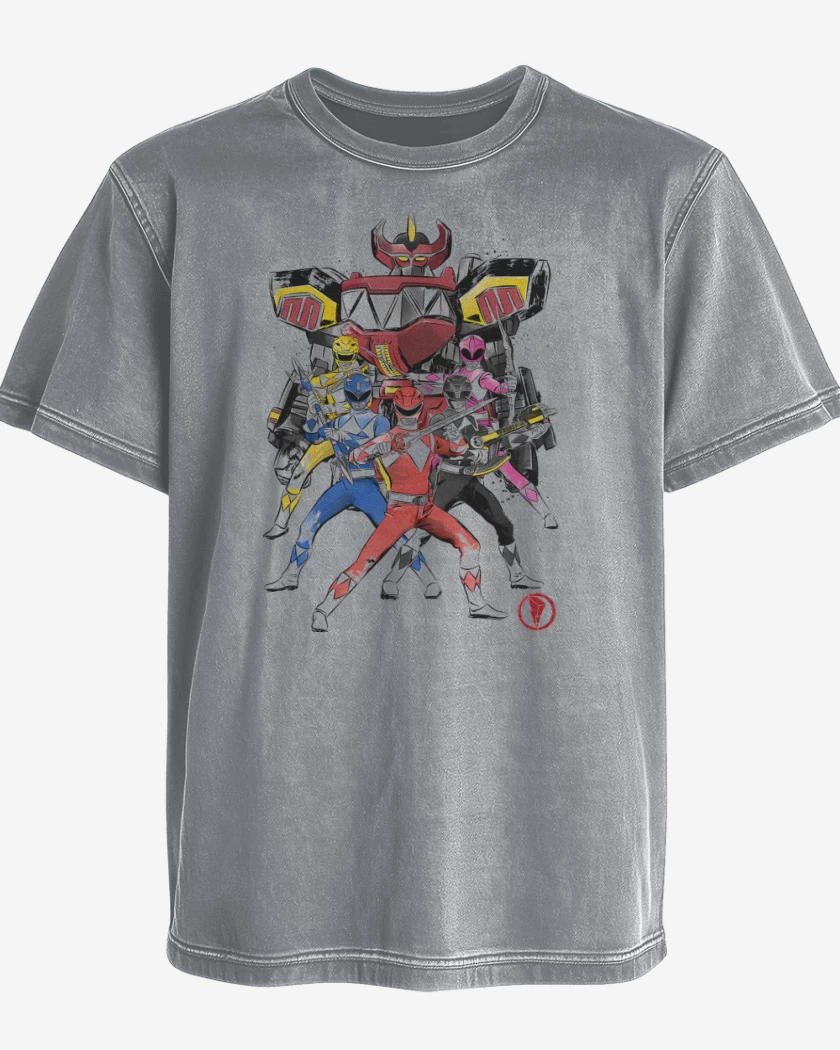 Polera desgastada Power Rangers 2