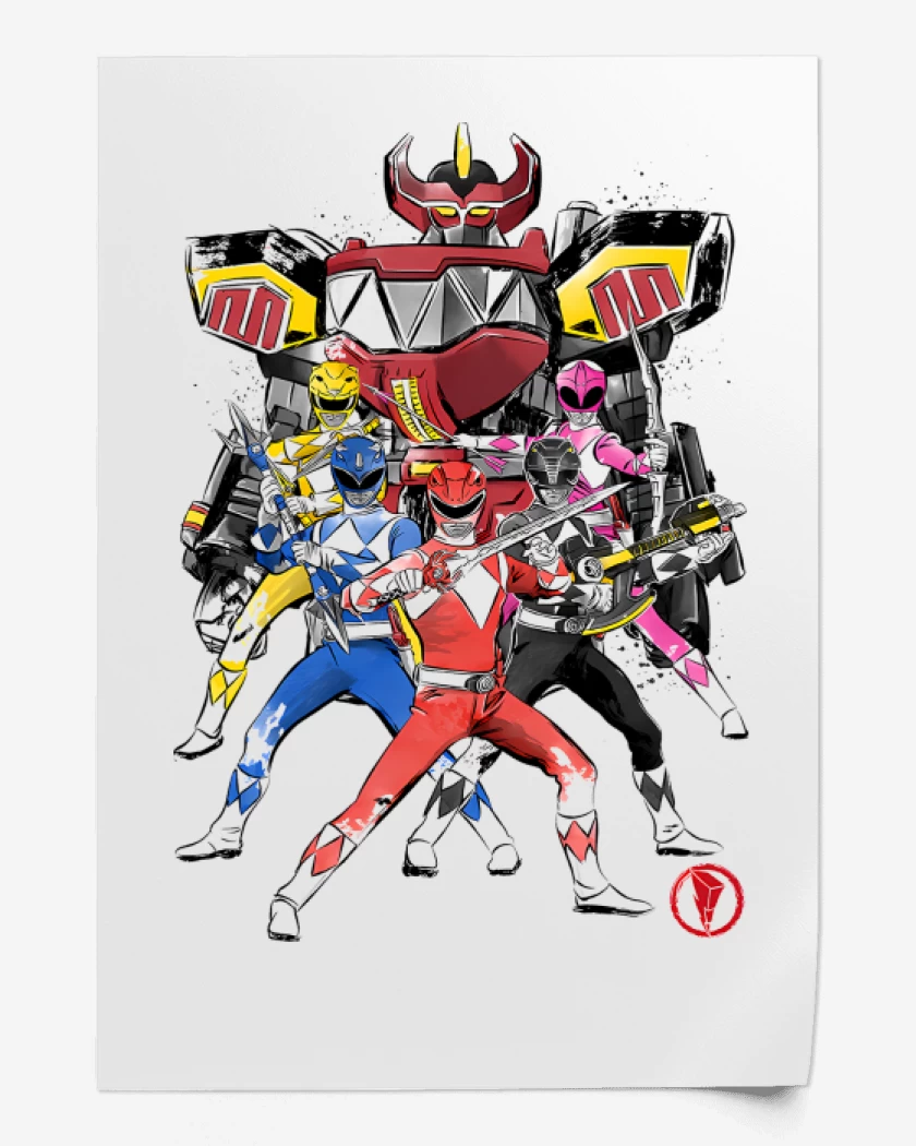 Print Power Rangers 2