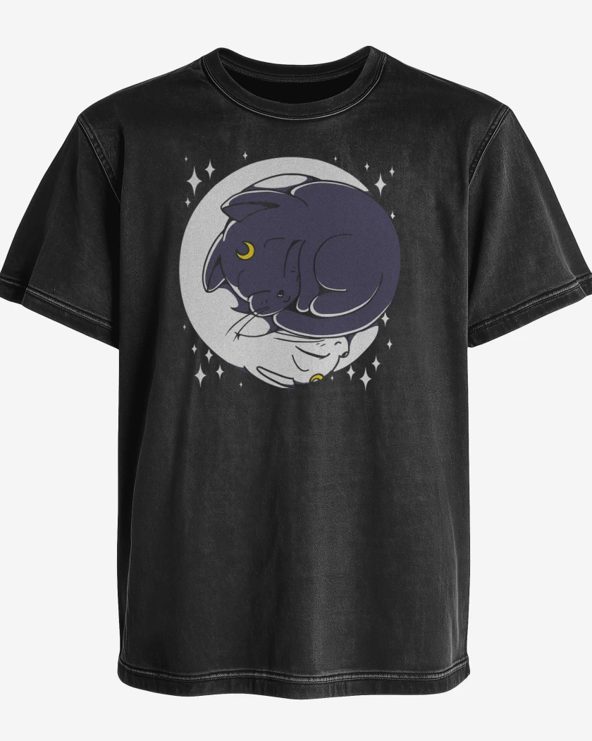 Polera desgastada Sailor Gatitos