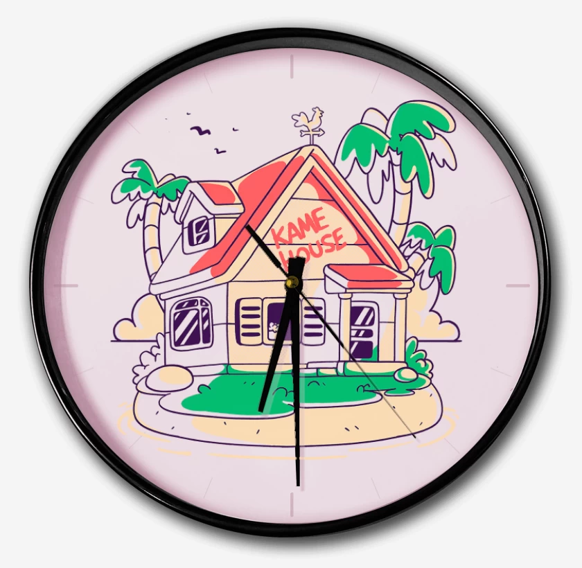 Reloj Rosa Pastel de Kame House