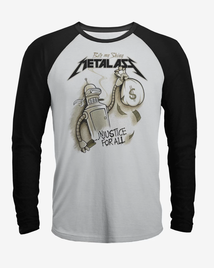 Polera Raglan Injustice For All