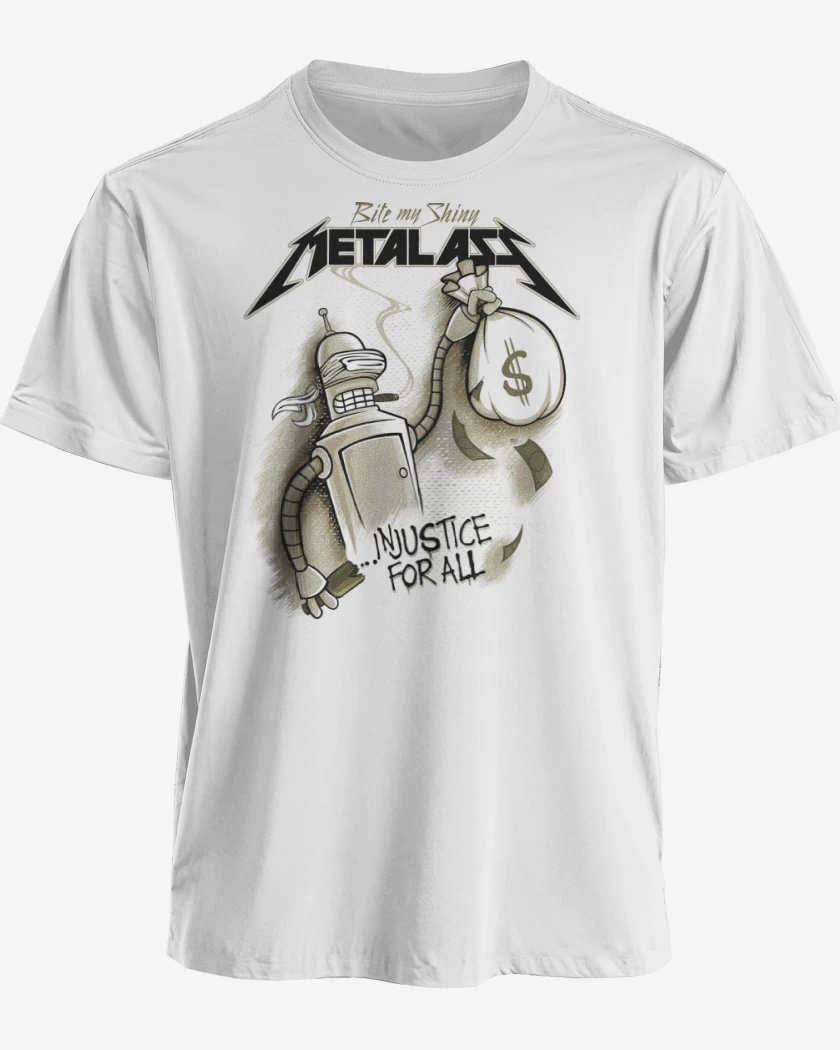 Polera premium Blanco de Injustice For All