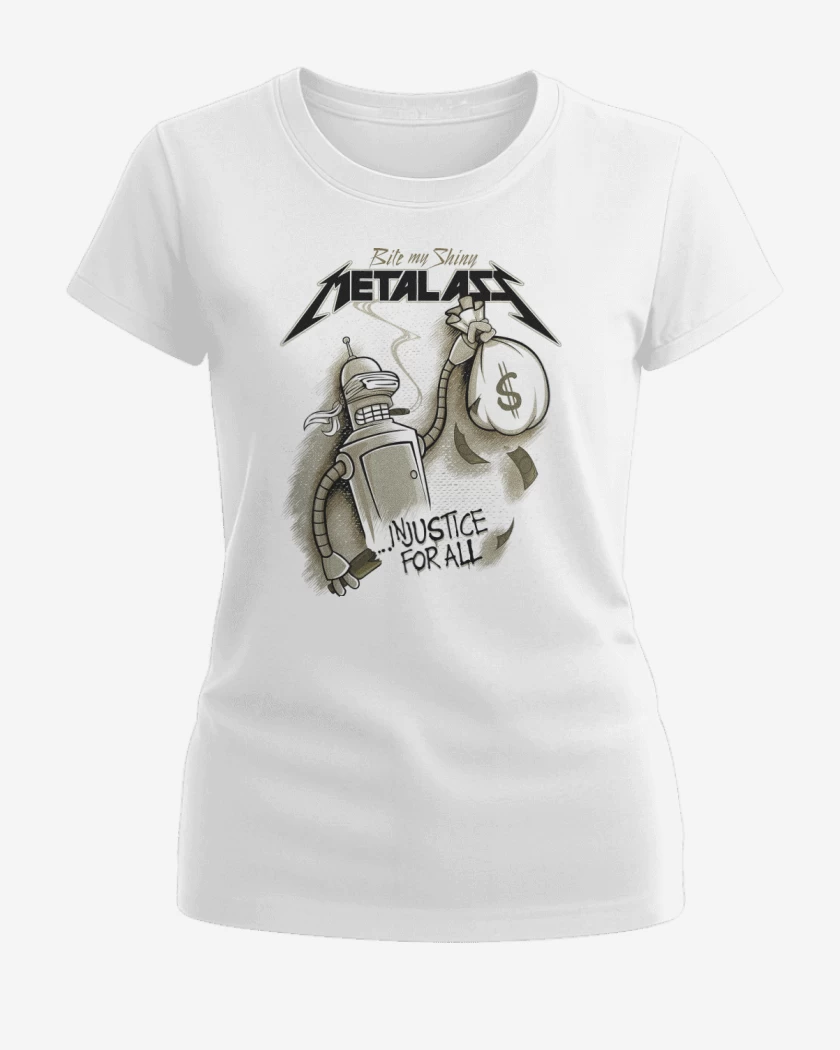 Polera de Mujer Blanco de Injustice For All