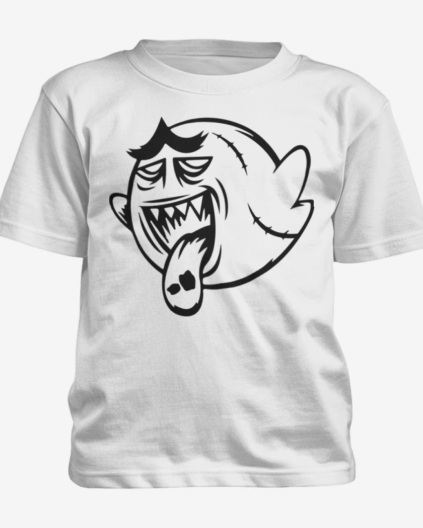 Polera de niño Blanco de Boo Zombie