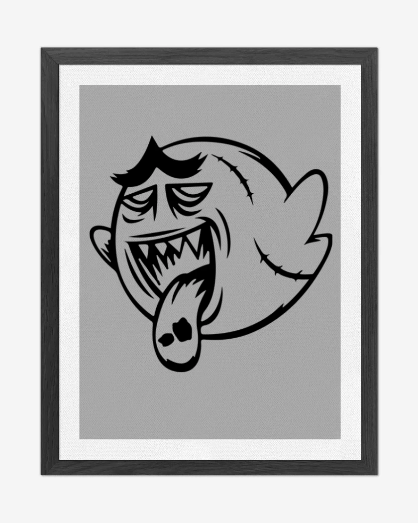 Cuadro decorativo Gris Melange de Boo Zombie