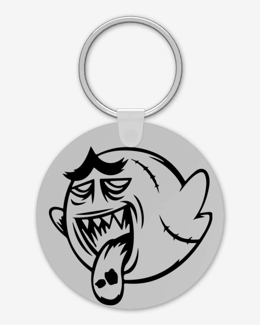 Llavero Gris Melange de Boo Zombie