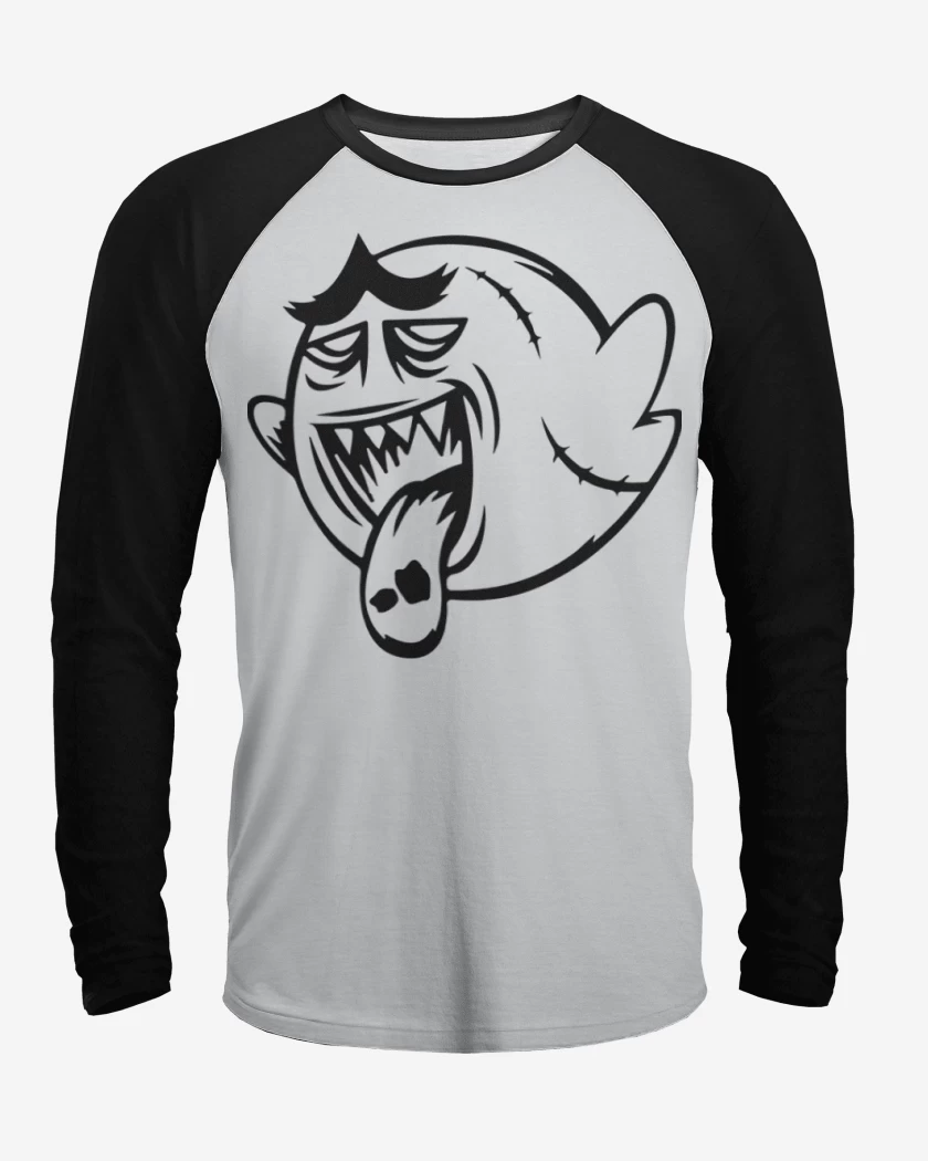 Polera Raglan Boo Zombie