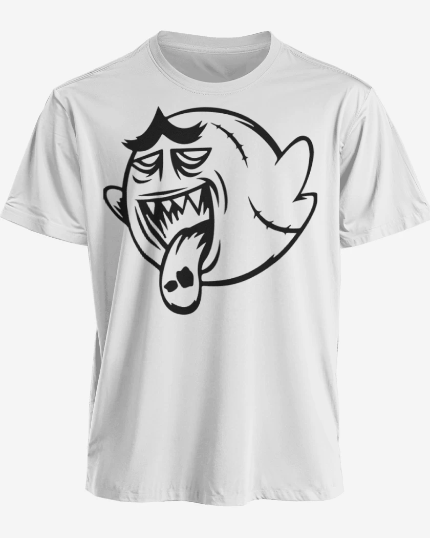 Polera premium Blanco de Boo Zombie