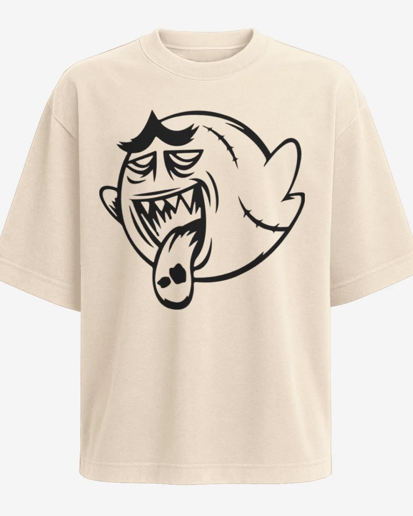 Polera Oversize Boo Zombie
